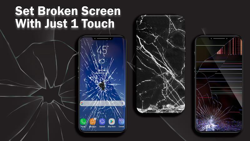 Broken Screen 4K Pranks Funny应用截图第0张