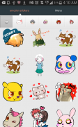 Emoji Stickers for chat Apps Ekran Görüntüsü 0