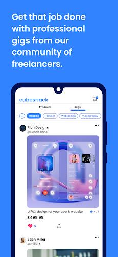 Cubesnack: Shop. Sell. Social. Schermafbeelding 3