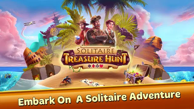 Solitaire Treasure Hunt Schermafbeelding 0