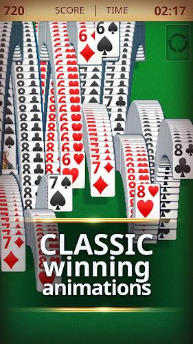 Basic Solitaire Card Games Captura de pantalla 1