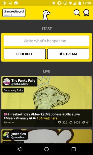 Meerkat Unofficial 스크린샷 2