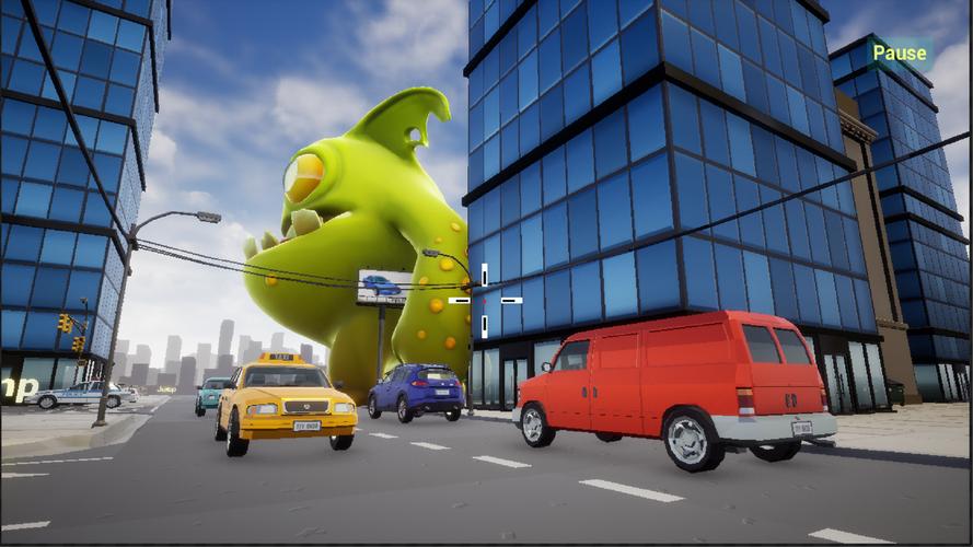 Monsters City Tridin 螢幕截圖 2