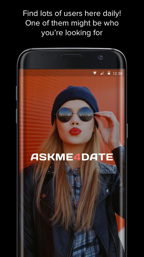 AskMe4Date - Meet Joyful Singles & Find Love स्क्रीनशॉट 0