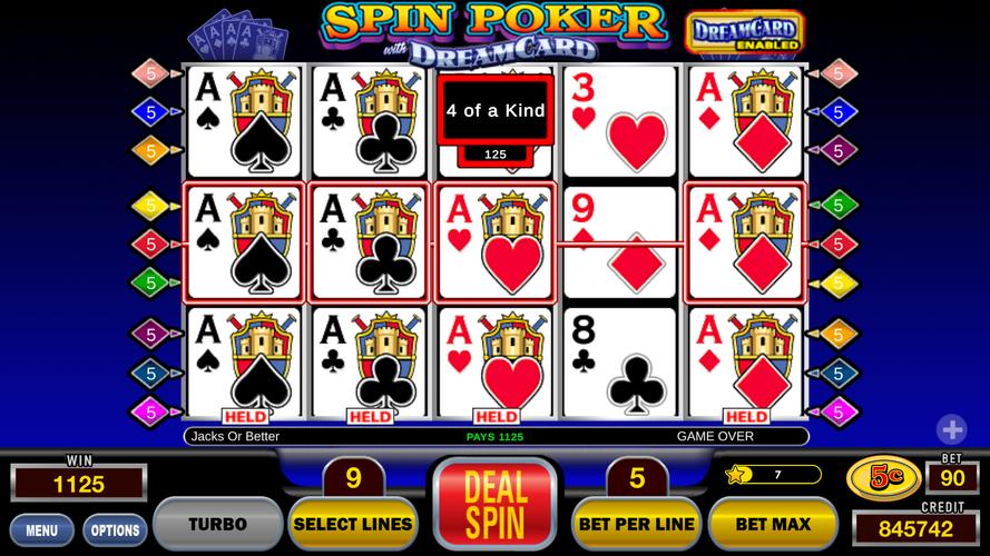 Spin Poker™ Casino Video Slots 스크린샷 2