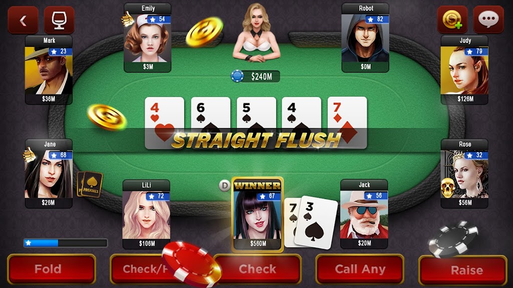 Spark Poker - Live Texas Holdem Casino スクリーンショット 0