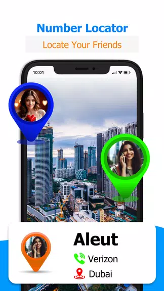 GPS Mobile Number locator App Captura de pantalla 2