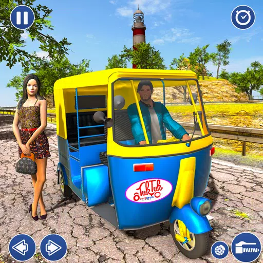 City Taxi Auto Rickshaw Game