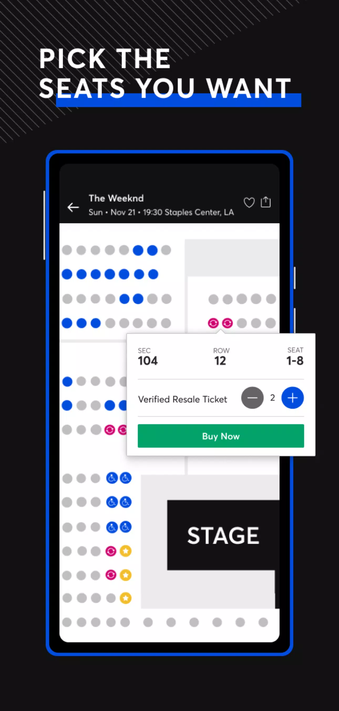 Ticketmaster－Buy, Sell Tickets 螢幕截圖 3