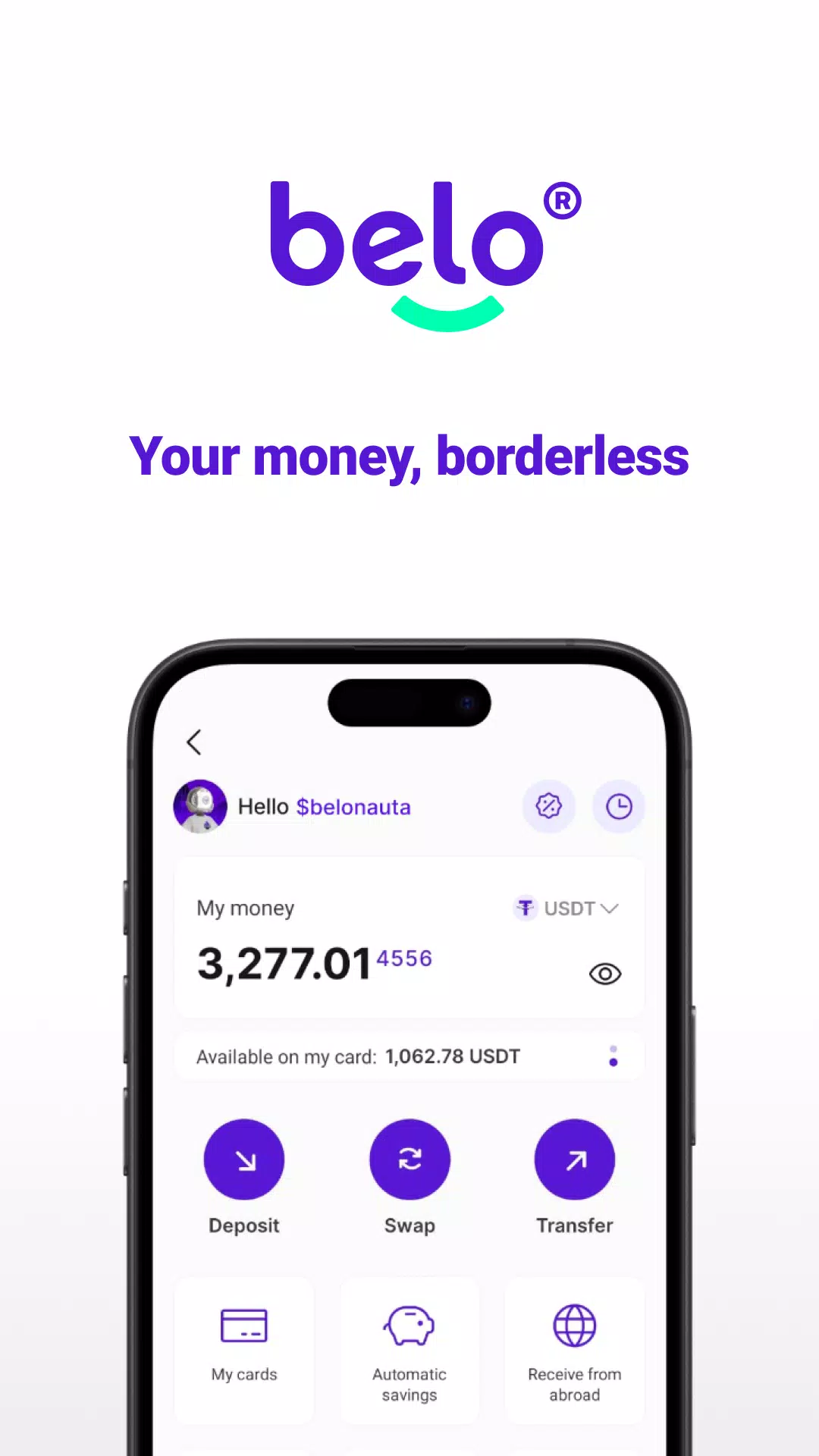 Belo: your financial passport 螢幕截圖 0