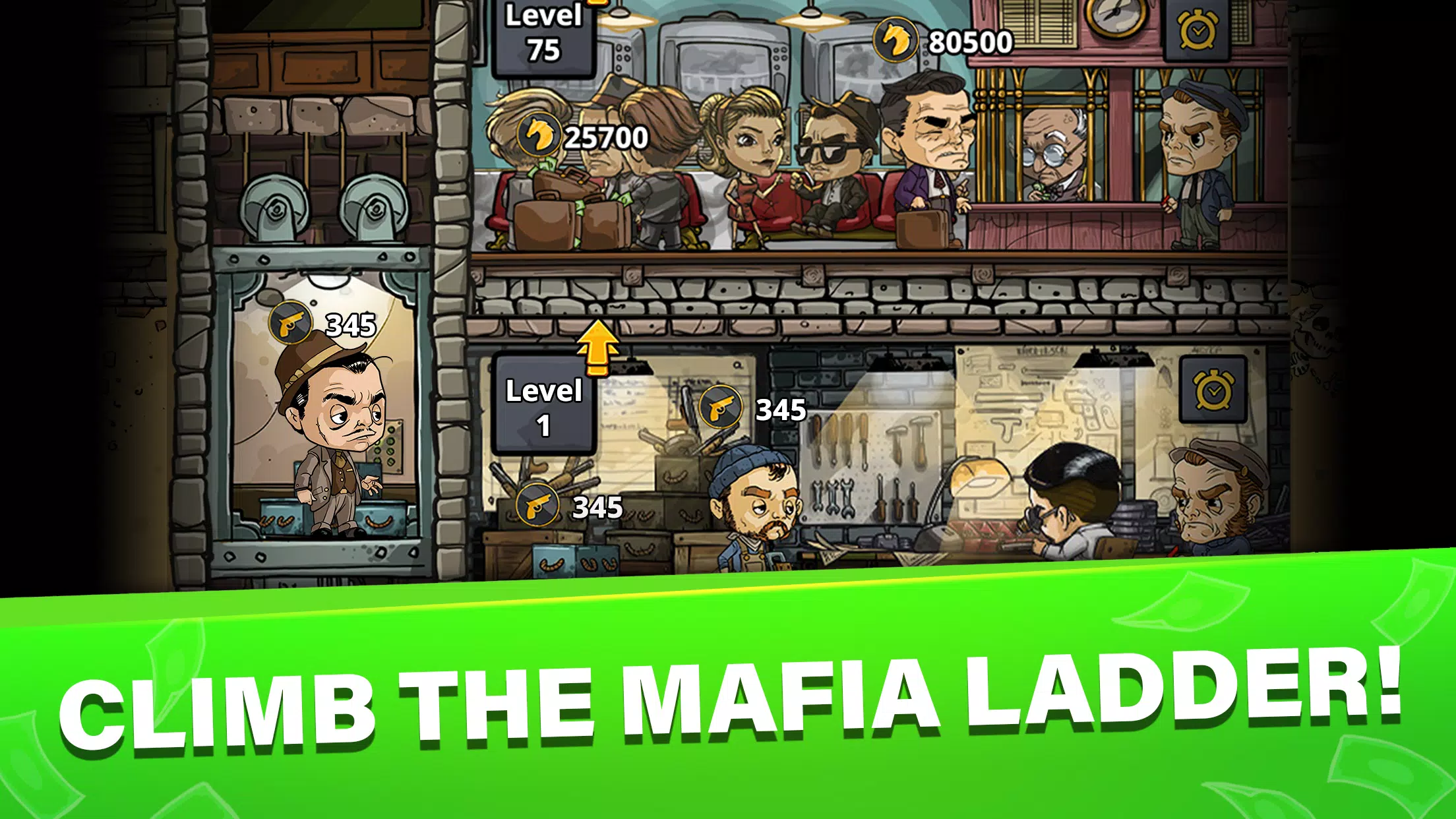 Idle Mafia Inc: Manager Tycoon 螢幕截圖 0