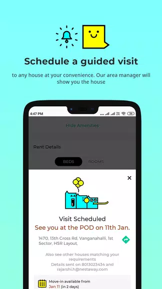 Nestaway-Rent a House/Room/Bed ဖန်သားပြင်ဓာတ်ပုံ 3