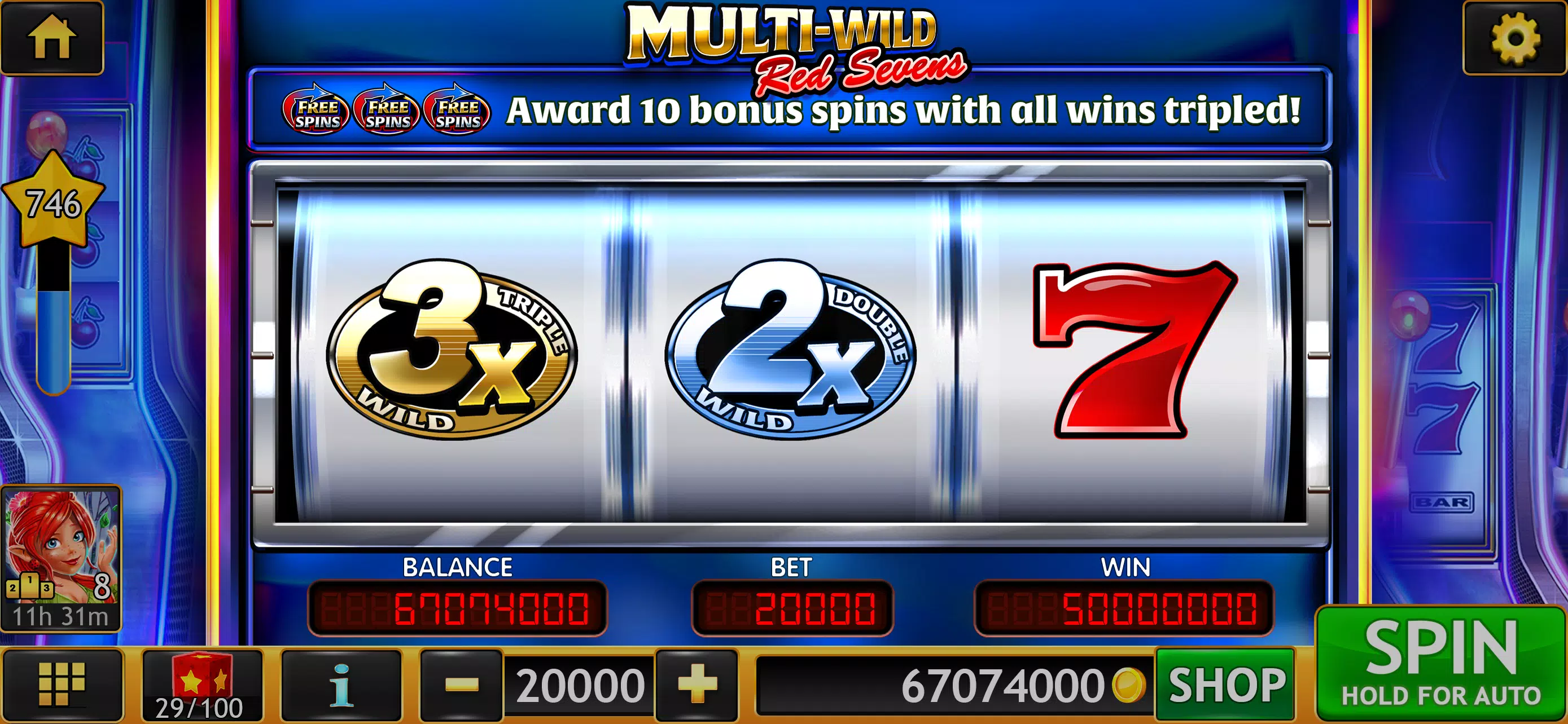 Wild Triple 777 Slots Casino Ekran Görüntüsü 3