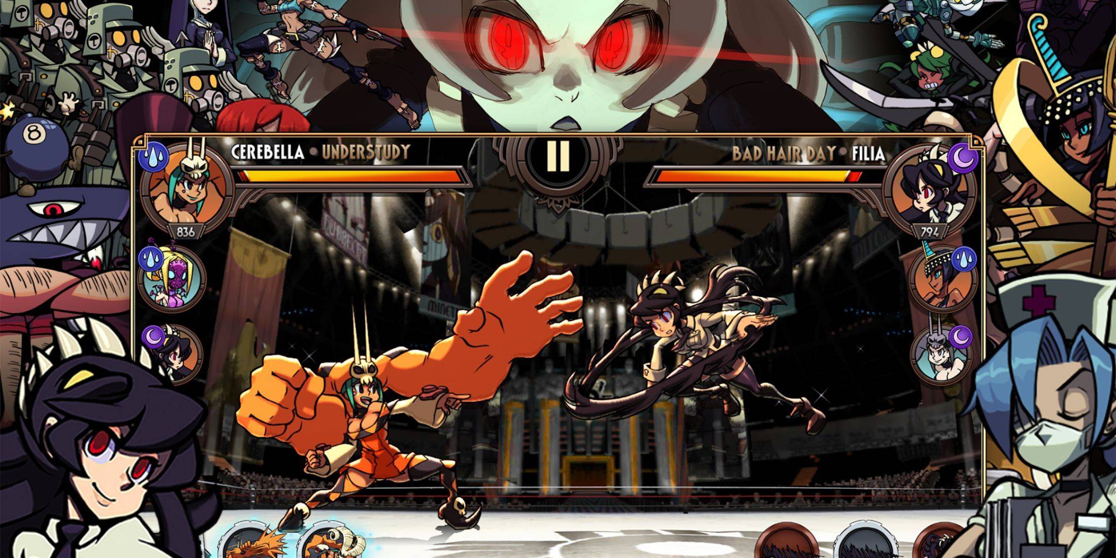 Skullgirls Code Redemption Interface