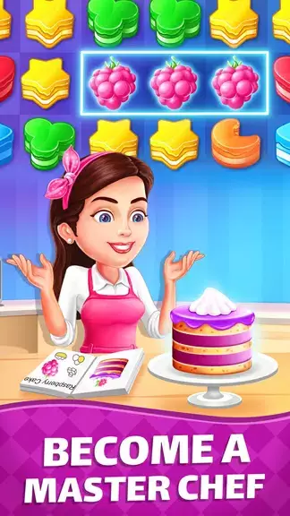 Cake Blast: Match 3 Games स्क्रीनशॉट 0