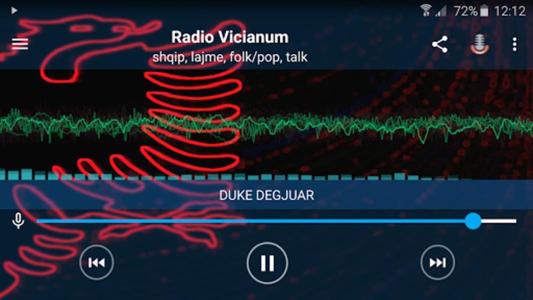 RadioShqip Ekran Görüntüsü 1