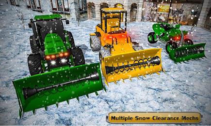 Snow Blower Truck Road Cleaner Captura de pantalla 1