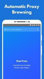 Blue Proxy: proxy browser VPN Screenshot 1