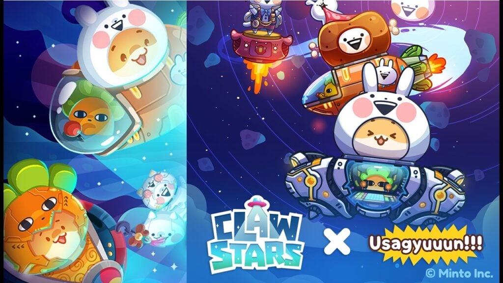 USAGYYUN współpracuje z Claw Stars przy Fluffy Space Odyssey