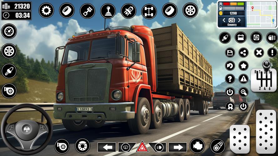 Cargo Truck Driver 螢幕截圖 1