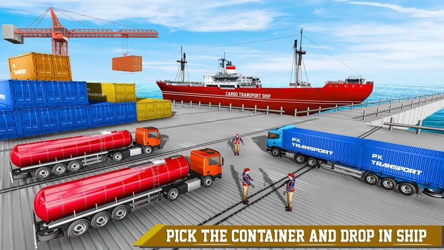 Cargo Transport Truck Driving ภาพหน้าจอ 3