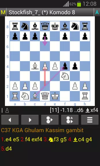 Schermata Stockfish Chess Engine (OEX) 1