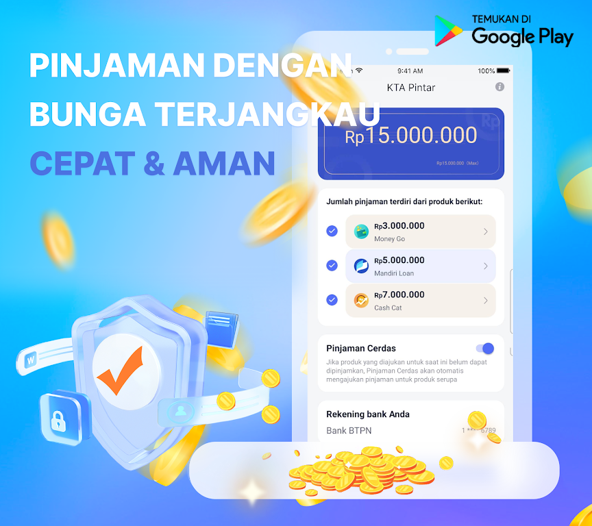 KTA Pintar–Cash Pro Schermafbeelding 2