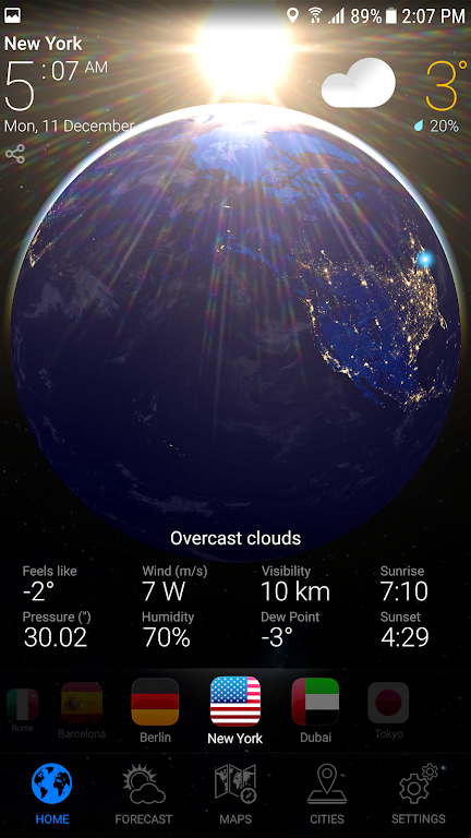 WEATHER NOW Mod स्क्रीनशॉट 3