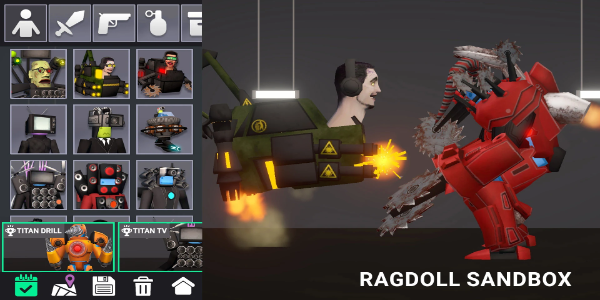 Last Play: ragdoll sandbox Zrzut ekranu 1