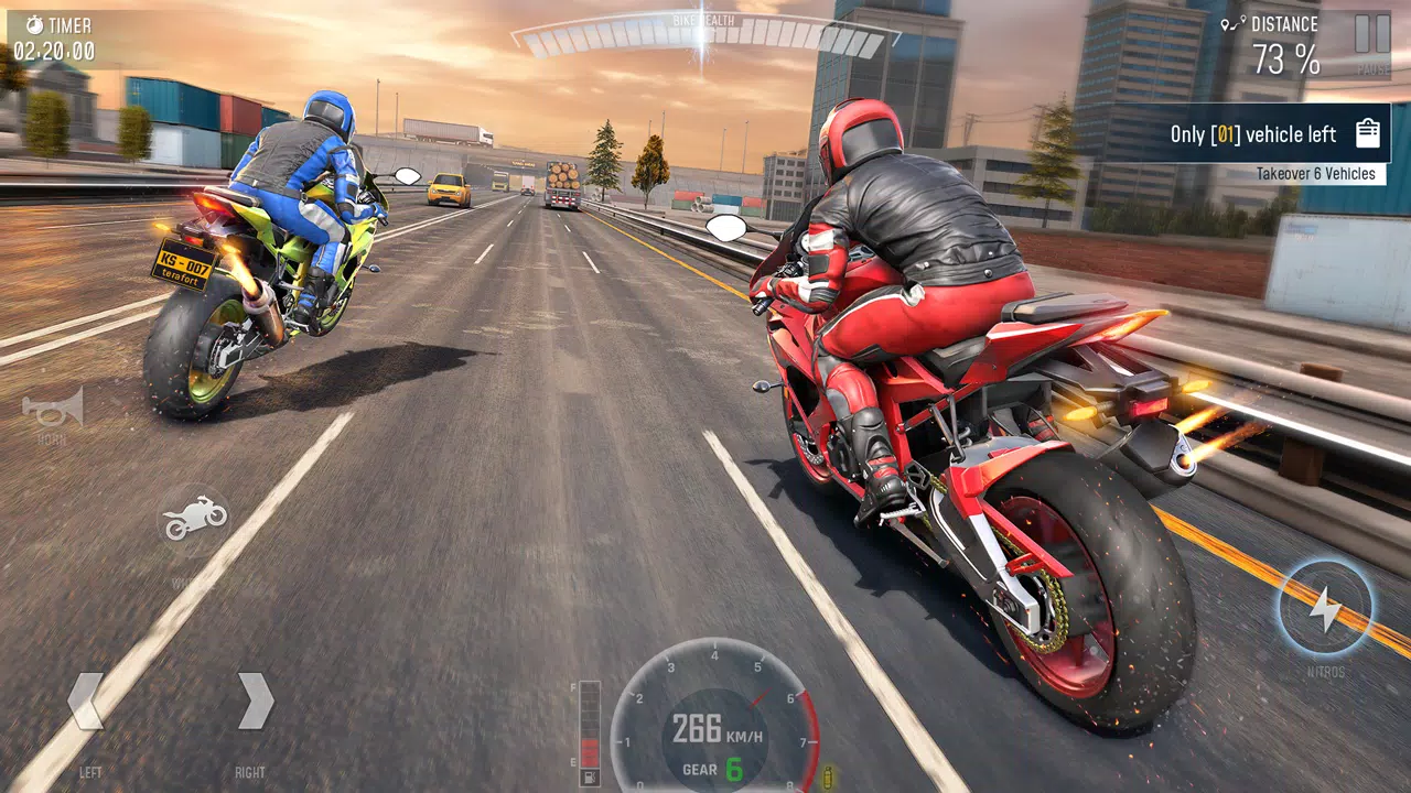 Rider 3D Bike Racing Games Schermafbeelding 3