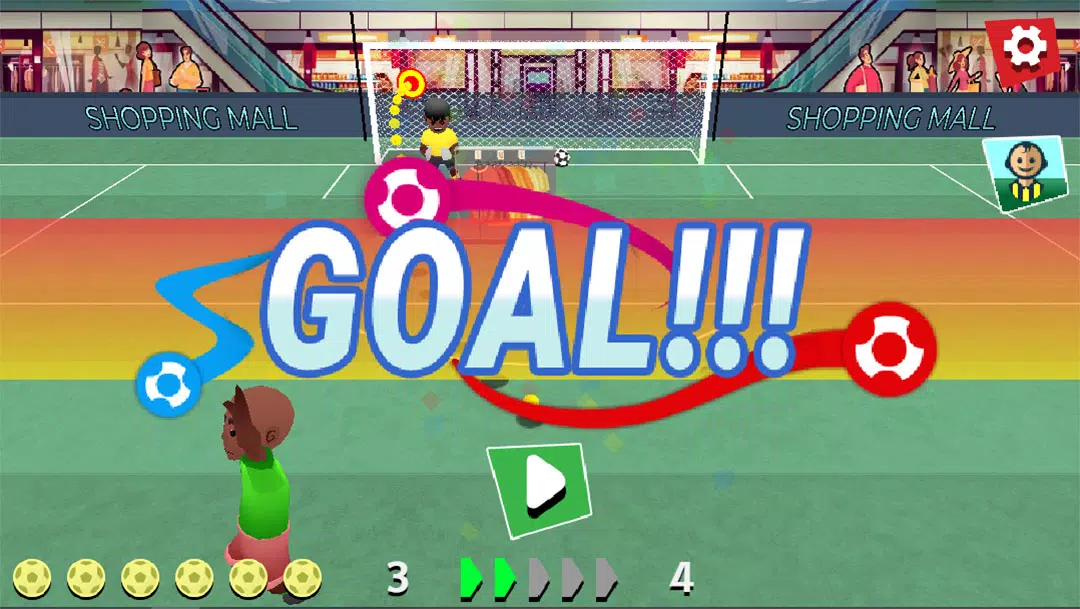 FreeKick Screamers - Football ภาพหน้าจอ 2