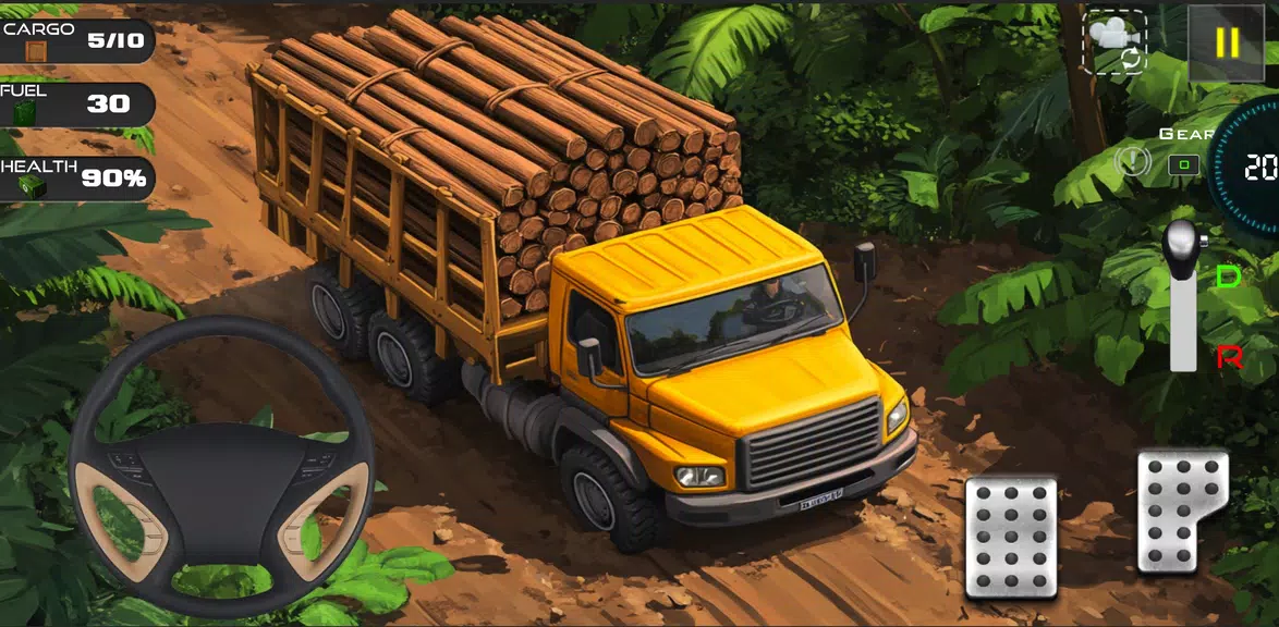 Truck Cargo simulator offroad Ảnh chụp màn hình 1