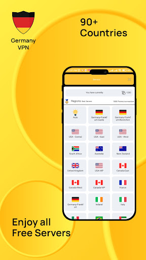 Germany VPN Get German IP 螢幕截圖 1