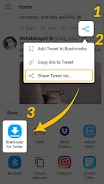 Download Twitter Videos - GIF 스크린샷 0