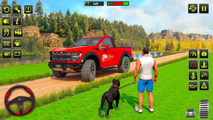 Offroad Jeep 4x4 Driving Games Ekran Görüntüsü 0