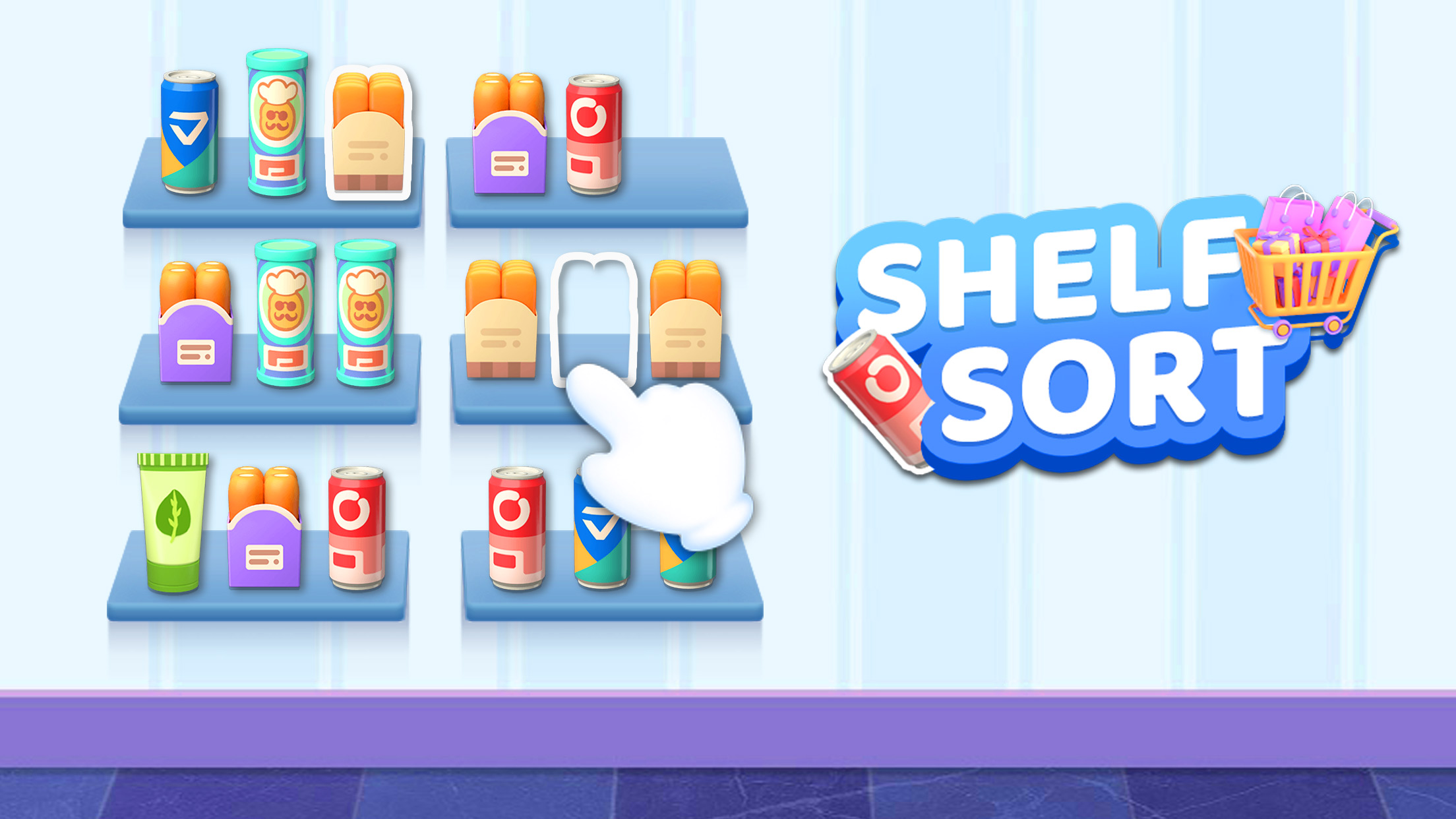 Shelf Sort: Goods Sort & Pack Скриншот 1