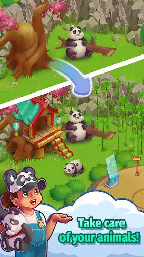 Wild Merge: Animal Puzzle Game スクリーンショット 2