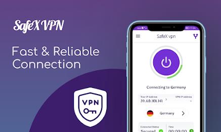 SafeX VPN - Fast VPN Proxy Schermafbeelding 0