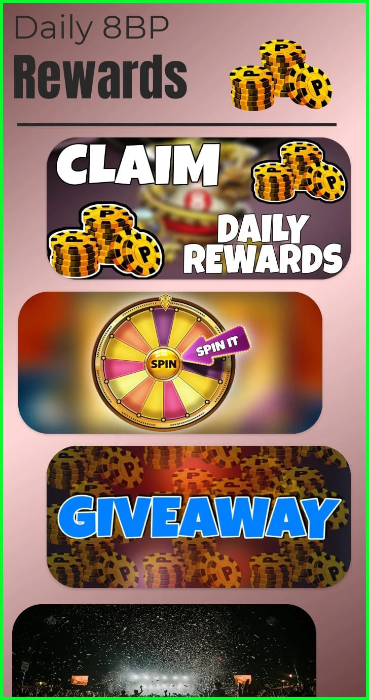 8Ball Pool free coins & cash rewards Zrzut ekranu 2