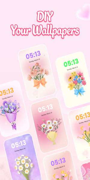 Blom: Flower Language Keyboard 스크린샷 2