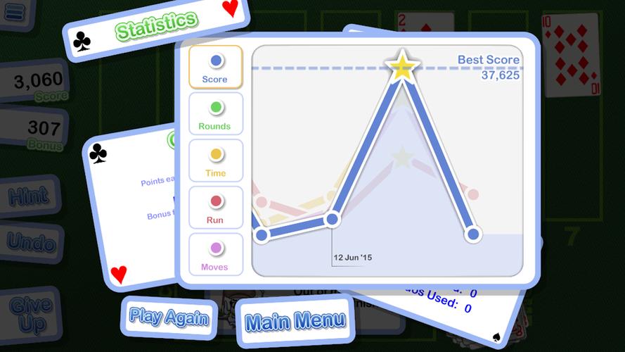 Crystal Golf Solitaire スクリーンショット 3