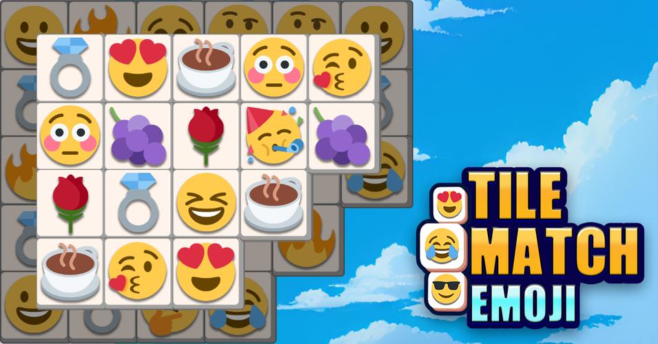 Tile Match Emoji -Triple Tile Schermafbeelding 0