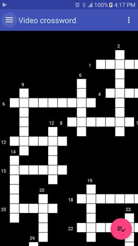 Video Crossword Скриншот 0