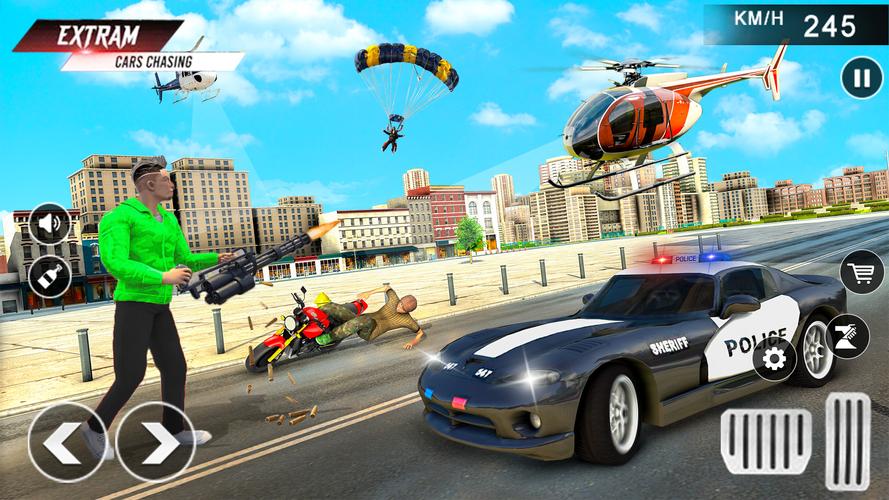 US Police Chase Thieves Games Ekran Görüntüsü 3