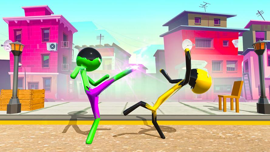 Stickman Ninja Fight: Ropehero应用截图第0张