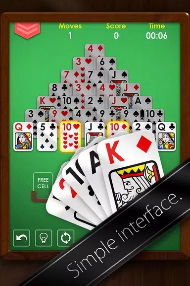 Pyramid Solitaire Premium Card Captura de tela 1