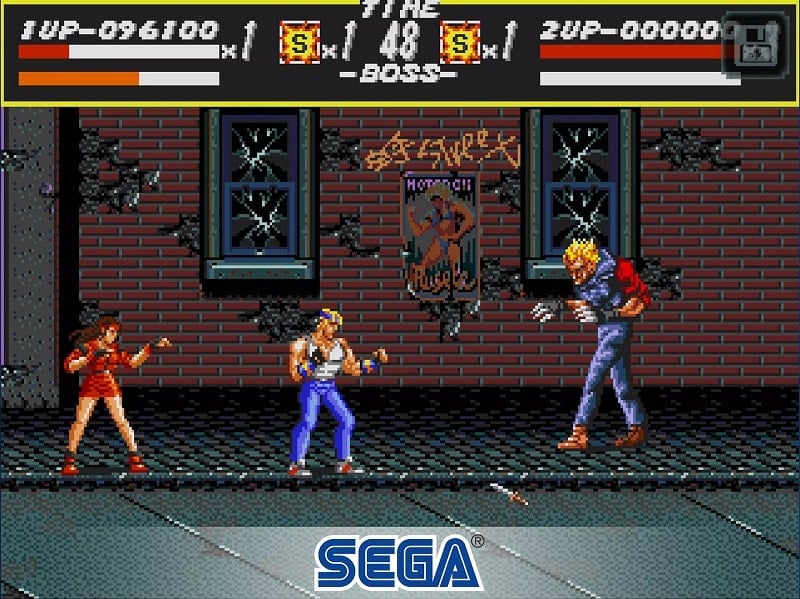 Streets of Rage Classic Zrzut ekranu 1