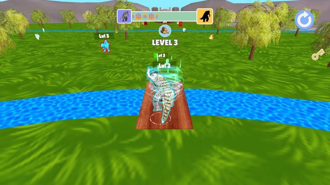 Dino Evolution - Rise & Fight Mod स्क्रीनशॉट 0