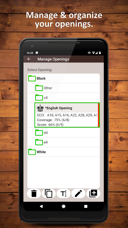 Chess Openings Trainer Lite Schermafbeelding 2