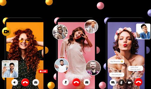 Live Video Call - Random Video chat Livetalk Capture d'écran 1